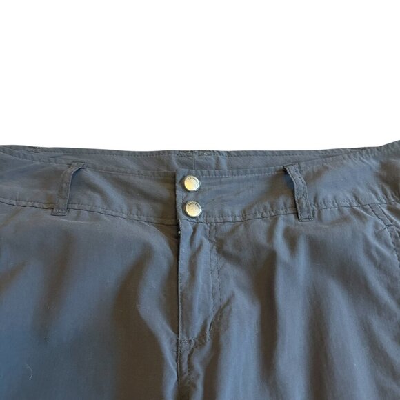 Exofficio Insect Shield Repellant Pants Zip-Off Shorts Grey Outdoor Hiking 10 - Picture 6 of 12